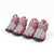 4Pcs/set Reflective Pet Dog Shoes Outdoor Waterproof Rain Shoes Boots Socks Small Dogs Wear resistant Anti-slip Footwear Zipper