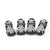 4Pcs/set Reflective Pet Dog Shoes Outdoor Waterproof Rain Shoes Boots Socks Small Dogs Wear resistant Anti-slip Footwear Zipper