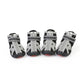 4Pcs/set Reflective Pet Dog Shoes Outdoor Waterproof Rain Shoes Boots Socks Small Dogs Wear resistant Anti-slip Footwear Zipper