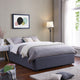 Mainstays Upholstered Storage Platform Bed, Multiple Sizes