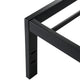 GranRest 18" Metal Slat Platform Bed, Queen