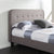 Zinus Melodey Upholstered Curved Platform Bed, Multiple Sizes