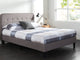 Zinus Melodey Upholstered Curved Platform Bed, Multiple Sizes