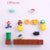 63pcs 3D Super Mario Resin Fridge Magnets Toys for Kids Home Decoration Ornaments Figurines Wall Mario Magnet Bullets Bricks