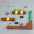 63pcs 3D Super Mario Resin Fridge Magnets Toys for Kids Home Decoration Ornaments Figurines Wall Mario Magnet Bullets Bricks