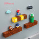 63pcs 3D Super Mario Resin Fridge Magnets Toys for Kids Home Decoration Ornaments Figurines Wall Mario Magnet Bullets Bricks