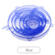 6PCS Reusable Fresh Keeping Covers Mini Compression Universal Silicone Stretch Lids Kitchen Accessories Use For Kitchen Food