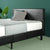 Zinus Jade Faux Leather Upholstered Platform Bed with Wooden Slats, Multiple Sizes
