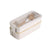 750ml Portable Healthy Material Lunch Box 2 Layer Wheat Straw Bento Boxes Microwave Dinnerware Food Storage Container Food box