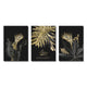 Abstract Golden Leaf Plant Wall Art Canvas Painting Nordic Posters and Prints Wall Pictures for Living Room Modern Home Decor
