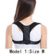 Adjustable Back Posture Corrector Clavicle Spine Back Shoulder Lumbar Brace Support Belt Posture Correction Prevents Slouching