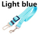 Adjustable Dog Pet Seatbelt Pet Dog Car Safety Seat Belt Collar Lead Leash Harness Pet Travel Acessories