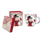 Annabel Snowman and Cardinal Coffee Mug