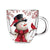 Annabel Snowman and Cardinal Coffee Mug