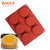 BAKER DEPOT silicone mold for chocolate baking dome cake pastry bakeware round candy pudding jelly soap form cake decoration DIY