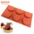 BAKER DEPOT silicone mold for chocolate baking dome cake pastry bakeware round candy pudding jelly soap form cake decoration DIY