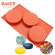 BAKER DEPOT silicone mold for chocolate baking dome cake pastry bakeware round candy pudding jelly soap form cake decoration DIY