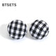 BTSETS Round Stud Earrings For Women Vintage Ethnic Female Luxury Statement Earrings 2018 Buttons Earings Fashion Jewelry