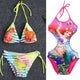 Beauty Mermaid Girls Halter Tankini Swimsuit Fancy Princess Swimwear Swimming Costume Bathing Biquini Beachwear Age 2-10 Years