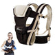 Beth Bear 0-30 Months Breathable Front Facing Baby Carrier 4 in 1 Infant Comfortable Sling Backpack Pouch Wrap Baby Kangaroo New