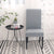 Black Color Floral Printing Chair Cover for Dining Room  Modern Banquet Party Elastic Stretch Seat Case housse de chaise