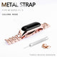 Bracelet Mi Band 4 3 Strap Metal Screwless Stainless Steel Wrist Strap For Xiaomi Mi Band 4 3 Strap Miband 4 3 Wristbands Belt