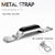 Bracelet Mi Band 4 3 Strap Metal Screwless Stainless Steel Wrist Strap For Xiaomi Mi Band 4 3 Strap Miband 4 3 Wristbands Belt
