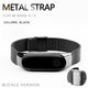 Bracelet Mi Band 4 3 Strap Metal Screwless Stainless Steel Wrist Strap For Xiaomi Mi Band 4 3 Strap Miband 4 3 Wristbands Belt