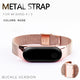 Bracelet Mi Band 4 3 Strap Metal Screwless Stainless Steel Wrist Strap For Xiaomi Mi Band 4 3 Strap Miband 4 3 Wristbands Belt