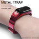 Bracelet Mi Band 4 3 Strap Metal Screwless Stainless Steel Wrist Strap For Xiaomi Mi Band 4 3 Strap Miband 4 3 Wristbands Belt