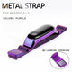 Bracelet Mi Band 4 3 Strap Metal Screwless Stainless Steel Wrist Strap For Xiaomi Mi Band 4 3 Strap Miband 4 3 Wristbands Belt