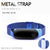 Bracelet Mi Band 4 3 Strap Metal Screwless Stainless Steel Wrist Strap For Xiaomi Mi Band 4 3 Strap Miband 4 3 Wristbands Belt