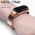 Bracelet Mi Band 4 3 Strap Metal Screwless Stainless Steel Wrist Strap For Xiaomi Mi Band 4 3 Strap Miband 4 3 Wristbands Belt