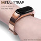 Bracelet Mi Band 4 3 Strap Metal Screwless Stainless Steel Wrist Strap For Xiaomi Mi Band 4 3 Strap Miband 4 3 Wristbands Belt