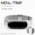 Bracelet Mi Band 4 3 Strap Metal Screwless Stainless Steel Wrist Strap For Xiaomi Mi Band 4 3 Strap Miband 4 3 Wristbands Belt