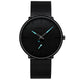 Luxury Quartz Casual Slim Mesh Steel Waterproof Sport Watch