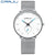 Luxury Quartz Casual Slim Mesh Steel Waterproof Sport Watch