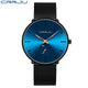 Luxury Quartz Casual Slim Mesh Steel Waterproof Sport Watch