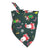 Cat Dog Scarf Bandana Christmas Santa Claus Printed Pet Neck Scarf Bandage Bibs Puppy Dog Collar Bib Pet Grooming Accessoires