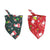 Cat Dog Scarf Bandana Christmas Santa Claus Printed Pet Neck Scarf Bandage Bibs Puppy Dog Collar Bib Pet Grooming Accessoires