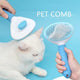 Cat Hair Removal Comb Grooming Cats Comb Pet Products Cat Flea Comb Pet Comb for Dogs Grooming Toll Automatic Hair Brush Trimmer