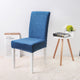 Chair Cover Spandex Dining Room Stretch Chair Slipcover Kitchen Seat Cover for Party Banquet Wedding Restaurant 1PC Washable