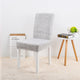 Chair Cover Spandex Dining Room Stretch Chair Slipcover Kitchen Seat Cover for Party Banquet Wedding Restaurant 1PC Washable