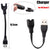 Charger For Xiaomi Mi Band 2 3 4 Charger/Cord/Cable Data Cradle Dock Charging Cable For MiBand 2 3 4 Charger USB Strap Bracelet