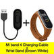 Charger For Xiaomi Mi Band 2 3 4 Charger/Cord/Cable Data Cradle Dock Charging Cable For MiBand 2 3 4 Charger USB Strap Bracelet