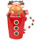 Christmas Ceramic Tea Mugs 350 Ml Funny Travel Coffee Mug Cute Tumbler Santa Claus Snowman Penguin Elk Girls Boys Friends Gifts