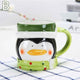 Christmas Ceramic Tea Mugs 350 Ml Funny Travel Coffee Mug Cute Tumbler Santa Claus Snowman Penguin Elk Girls Boys Friends Gifts