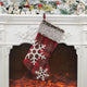 Christmas Gift Socks Plush Christmas Stocking With Hanging Rope For Xmas Tree Ornament Christmas Decorations