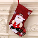Christmas Socks Bag Christmas Stocking Mini Sock Santa Claus Candy Kids Children Gift Bag Xmas Tree Hanging Decor Drop Shipping