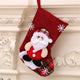Christmas Socks Bag Christmas Stocking Mini Sock Santa Claus Candy Kids Children Gift Bag Xmas Tree Hanging Decor Drop Shipping